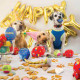 KONG - Occasions Dog Birthday Balloon Red Dog Toy