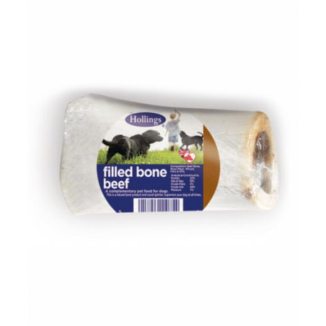 Hollings - Beef Filled Bone Dog Treat Chew