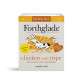Forthglade - Chicken with Tripe, Brown Rice &amp; Vegetables - Wet Dog Food (1x395g)