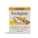 Forthglade - Chicken with Liver, Brown Rice &amp; Vegetables - Wet Dog Food (1x395g)