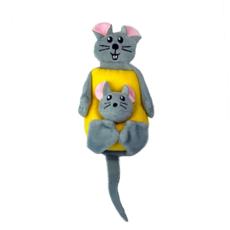 KONG - Pull A Partz Cheezy Catnip Cat Toy