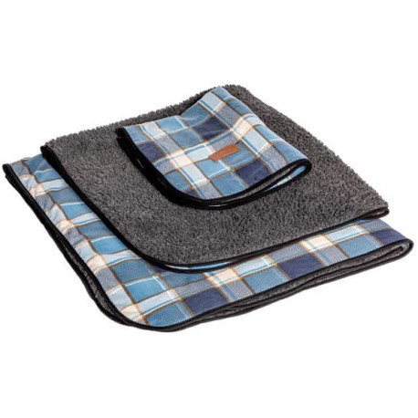 FatFace Fleece Check Blanket