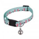 Ministry Of Pets Printed Flamingo Adjustable Collar With Charm For Dogs 28-45cm