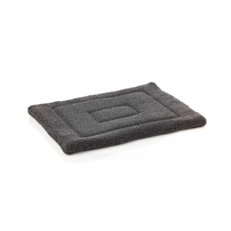 House of Paws Berber Fleece Dog Mat/Cage Mat - Grey