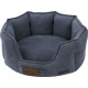 House of Paws - Navy Sofa Fabric Oval Bed