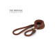 Heritage Deluxe Rope Slip Lead Brown 1.5mx12mm