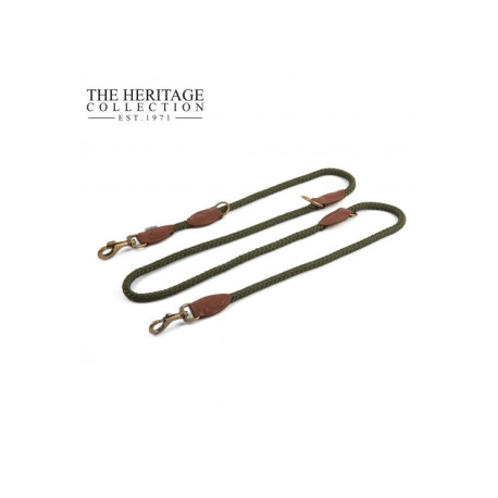Heritage Rope Multiway Training Lead Green 2mx12mm