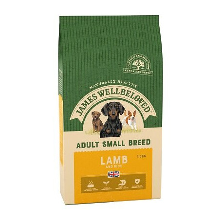 James Wellbeloved Small Breed Lamb & Rice Dog Food 1.5kg
