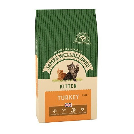 James Wellbeloved Kitten Turkey 1.5kg