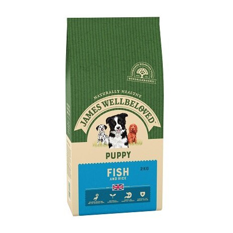 James Wellbeloved Fish & Rice Puppy Food 2kg