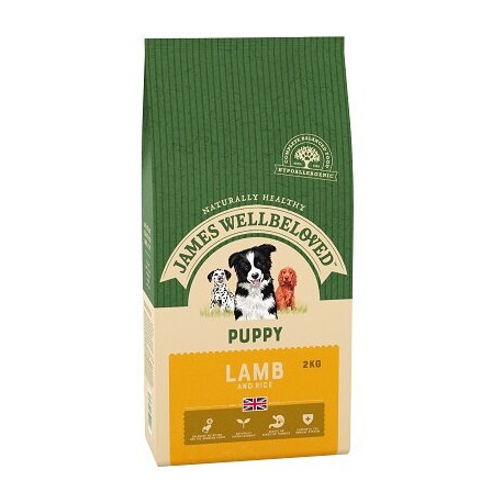 James Wellbeloved Lamb & Rice Puppy Food 2kg