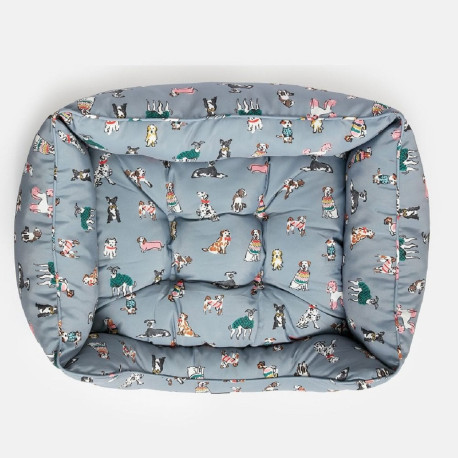 Joules Rainbow Dogs Box Bed