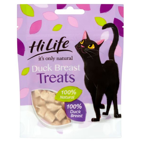Hilife Its Only Natural Indulge Me Cat Treat Duck Breast 10g