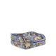Morris &amp; Co - Strawberry Thief Dark Blue Dog Sofa Bed - M