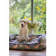 Morris &amp; Co - Strawberry Thief Dark Blue Dog Sofa Bed - L