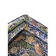 Morris &amp; Co - Strawberry Thief Dark Blue Dog Sofa Bed - L