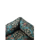 Morris &amp; Co - Blackthorn Print Square Dog Bed - S