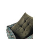 Morris &amp; Co - Blackthorn Print Square Dog Bed - M