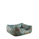 Morris &amp; Co - Blackthorn Print Square Dog Bed - L