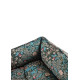 Morris &amp; Co - Blackthorn Print Square Dog Bed - L