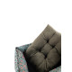 Morris &amp; Co - Blackthorn Print Square Dog Bed - L