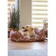 Morris &amp; Co - Strawberry Thief Print Square Pet Bed - L