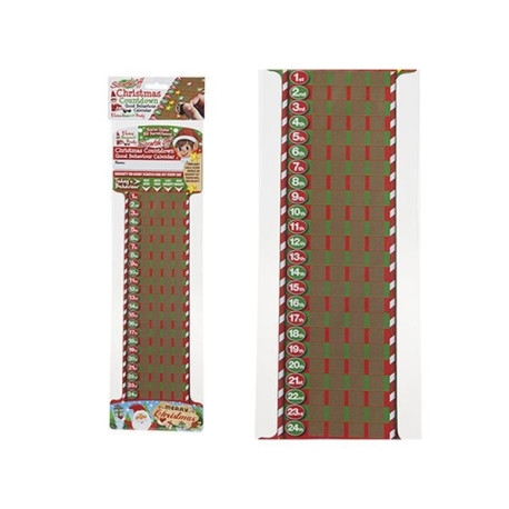 Elf Scratch Off Count Down Advent Calendar In Pbhc