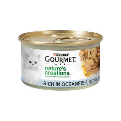 Gourmet Natures Creations Cat Food Fish 85g