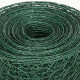 PawHut 1m x 25m Chicken Wire Mesh, Foldable PVC Coated Welded Garden Fence, Roll Poultry Netting, for Rabbits, Ducks, Geese - Da
