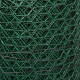 PawHut 1m x 25m Chicken Wire Mesh, Foldable PVC Coated Welded Garden Fence, Roll Poultry Netting, for Rabbits, Ducks, Geese - Da