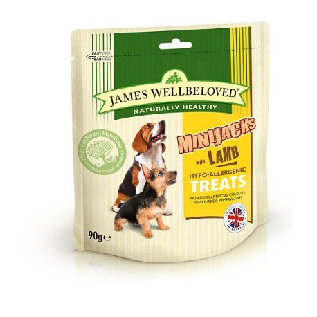 James Wellbeloved MiniJacks Lamb 90g
