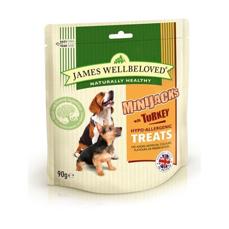 James Wellbeloved MiniJacks Turkey 90g