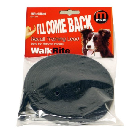 Mikki Cotton Web Lead 4.5m (15ft)