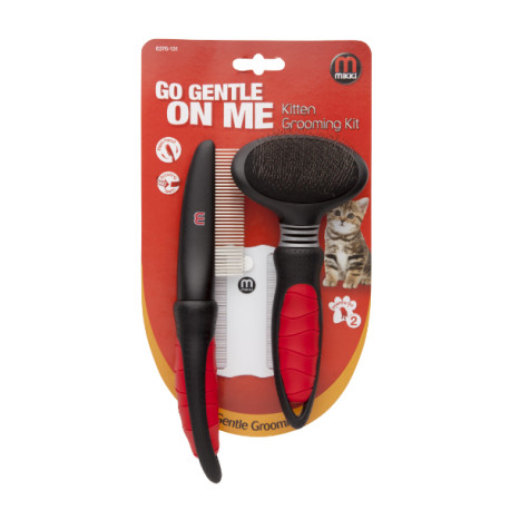 Mikki Easy Grooming Kitten Grooming Kit