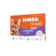 Iams Delights Cat Pouch Kitten In Gravy 12x85g