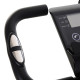2-in-1 Folding Exercise Bike with 8-Level Magnetic Resistance, Arm Resistance Band, Pulse Sensor, Black