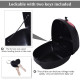 28L Motorcycle Tail box Helmet Top Case Motorbike Luggage Storage Trunk Carrier Mount Rack w/ 2 Keys