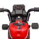 AIYAPLAY Motorcycle Design, 3 in 1 Toddler Trike, Sliding Car, Balance Bike with Headlight, Music, Horn, Red