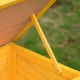 Pawhut Garden Wooden Cat House Hide Cage Outdoor Pet Play Home Water-resistant Roof Kitty Shelter Kennel w/ith Door &amp; Window