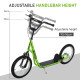 Kick Scooters for Kids with Adjustable Height, Anti-Slip Deck, Dual Brakes, Rubber Tyres, for Boys and Girls Aged 5+ Years Old -