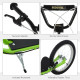 Kick Scooters for Kids with Adjustable Height, Anti-Slip Deck, Dual Brakes, Rubber Tyres, for Boys and Girls Aged 5+ Years Old -