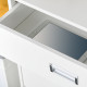 Shoe Cabinet, Slim Shoe Storage Cabinet with Drawer, 2 Flip-up Doors and Adjustable Shelf, Narrow Shoe Cupboard for 16 Pairs of 