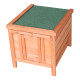 PawHut 20&quot; Wooden Guinea Pigs Hutches-Fir Wood