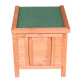 PawHut 20&quot; Wooden Guinea Pigs Hutches-Fir Wood