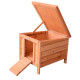 PawHut 20&quot; Wooden Guinea Pigs Hutches-Fir Wood