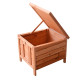 PawHut 20&quot; Wooden Guinea Pigs Hutches-Fir Wood