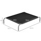 PawHut Elevated Pet Bed Cooling Raised Cot Style Bed for Large Medium Sized Dogs with Non-slip Pads Steel Frame Breathable Mesh 