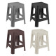 Plastic Rattan Stool Square Stools 28 x 28 x 45 cm - Random Colour