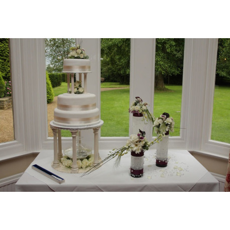 Glass Cylinder Vase (30cm x 10cm)