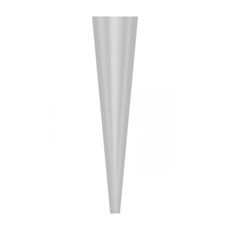 60cm Clear Single Rose Sleeves (Pack 50)